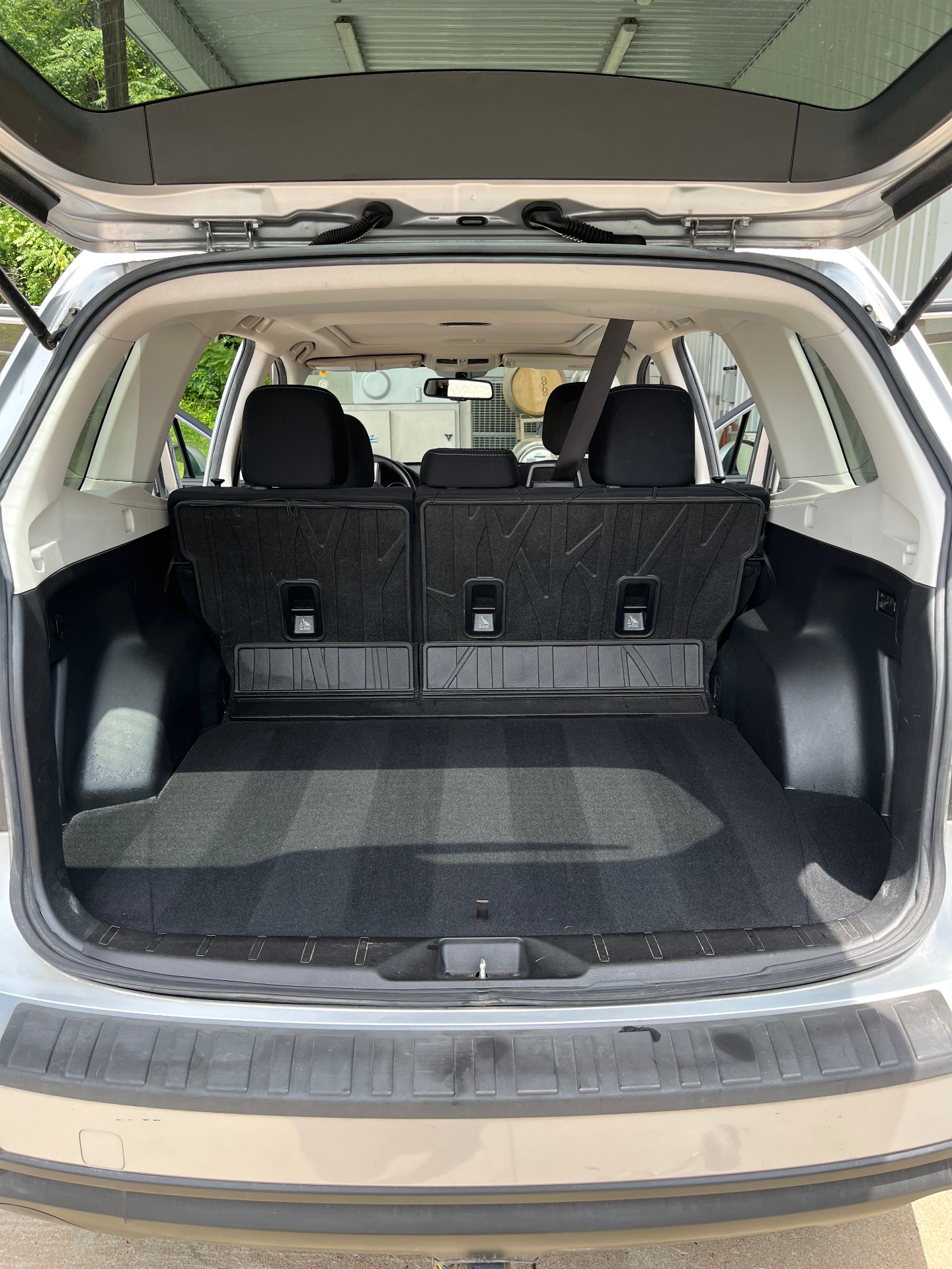 Detailed trunk interior